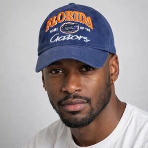 Vintage Florida Gators Strapback Cap Hat Blue Orange Y2K NCAA Top Of The World